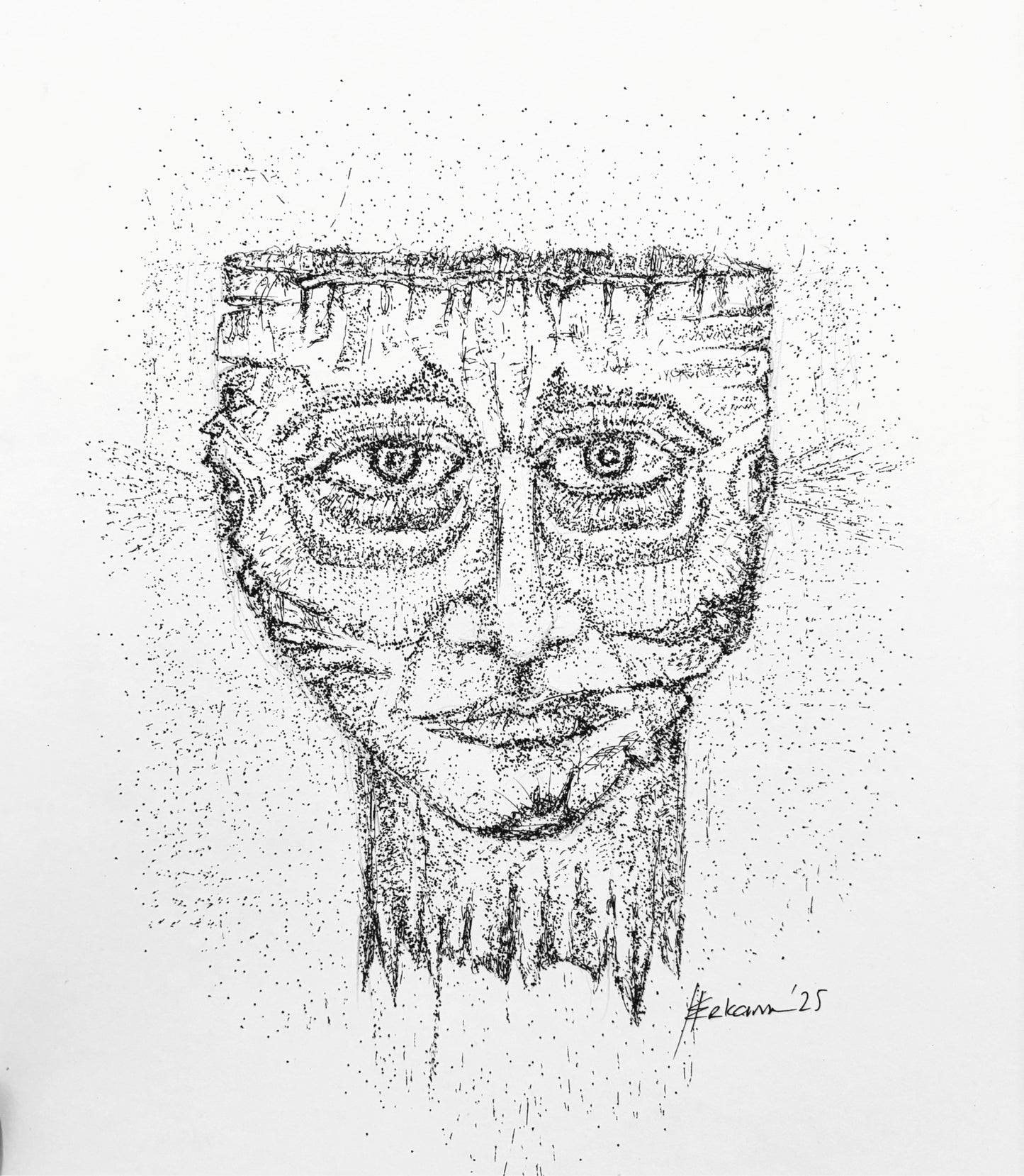 Portrait - Distorted