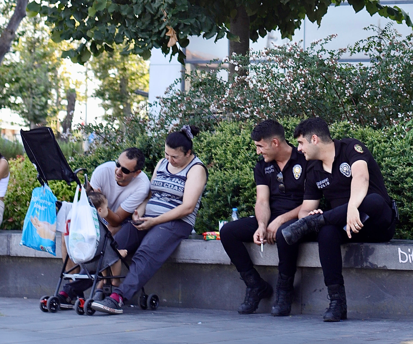 Spreading smiles, Istanbul