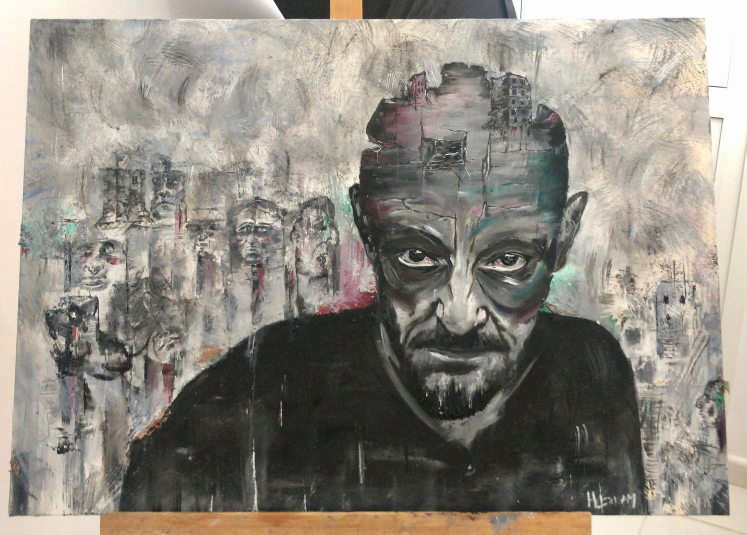 Silent Testimonies - Paintwork - Oil and Acrylic